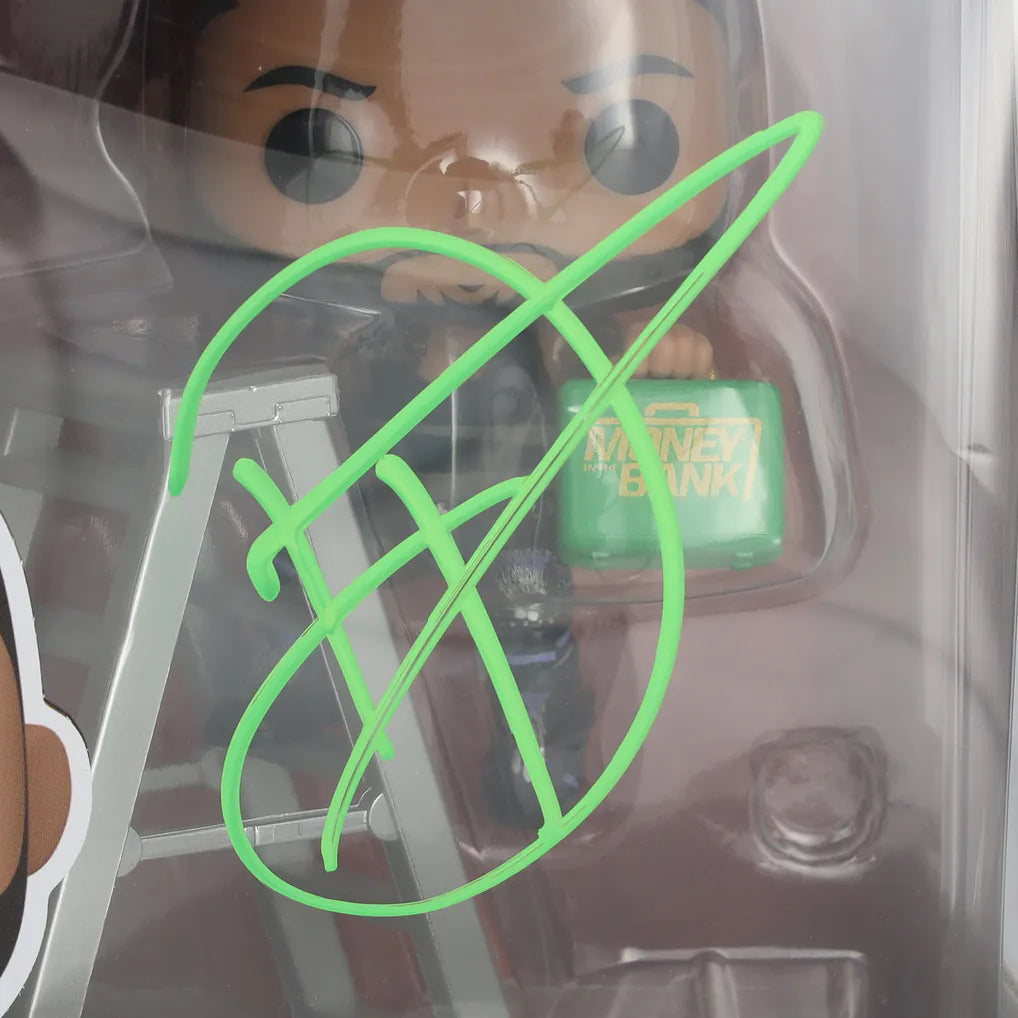 Damian Priest Autographed Money In The Bank #184 Wrestling Figurine – Signed Collectible