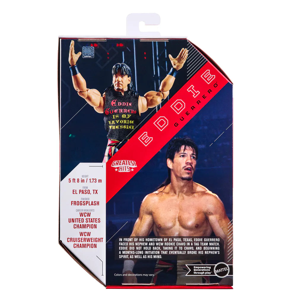 Eddie Guerrero WWE Mattel Ultimate Edition Greatest Hits Wave 3 Action Figure