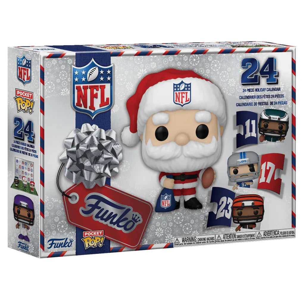 NFL 24-Day Advent Countdown Calendar – Mini Football Player Collectible Figures
