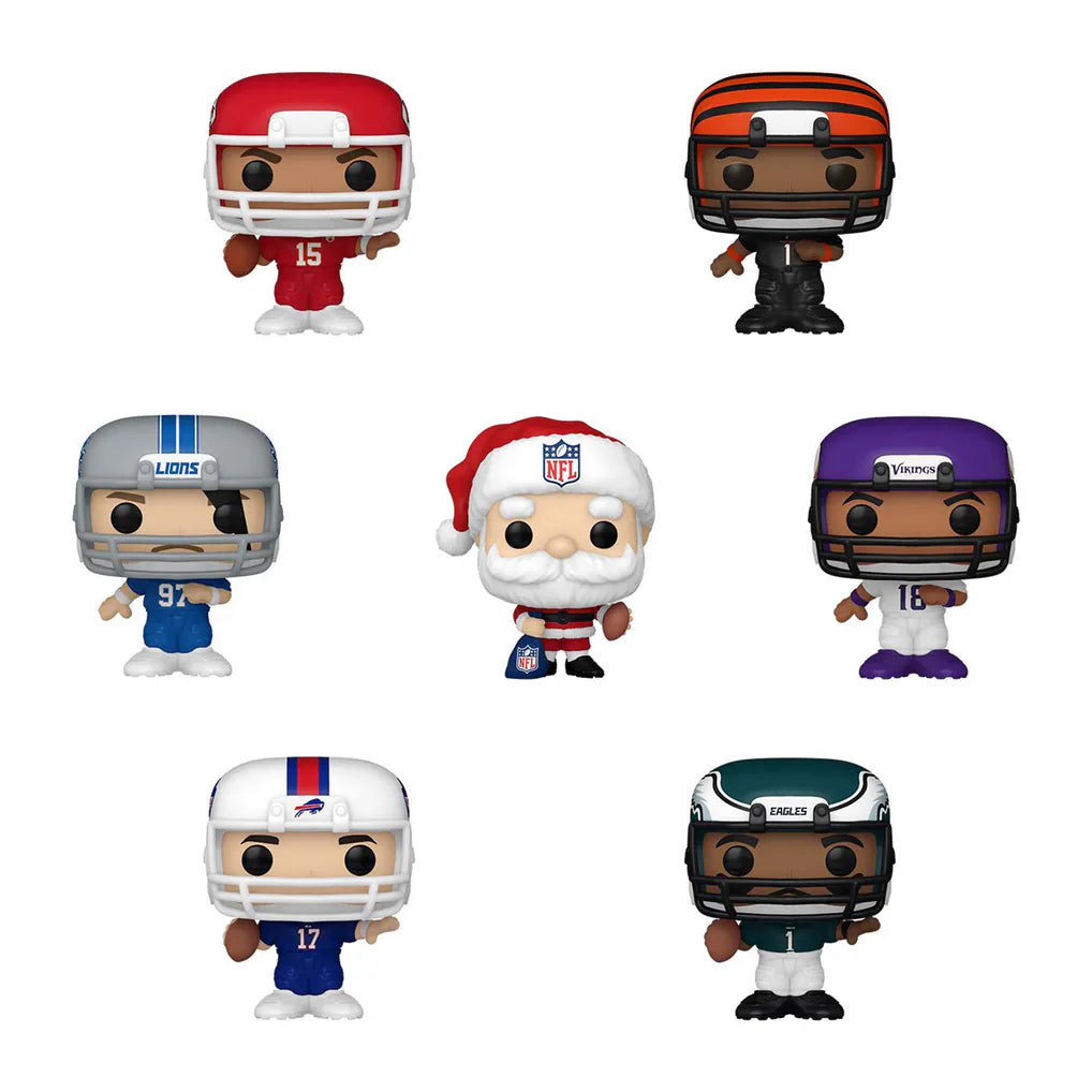 NFL 24-Day Advent Countdown Calendar – Mini Football Player Collectible Figures