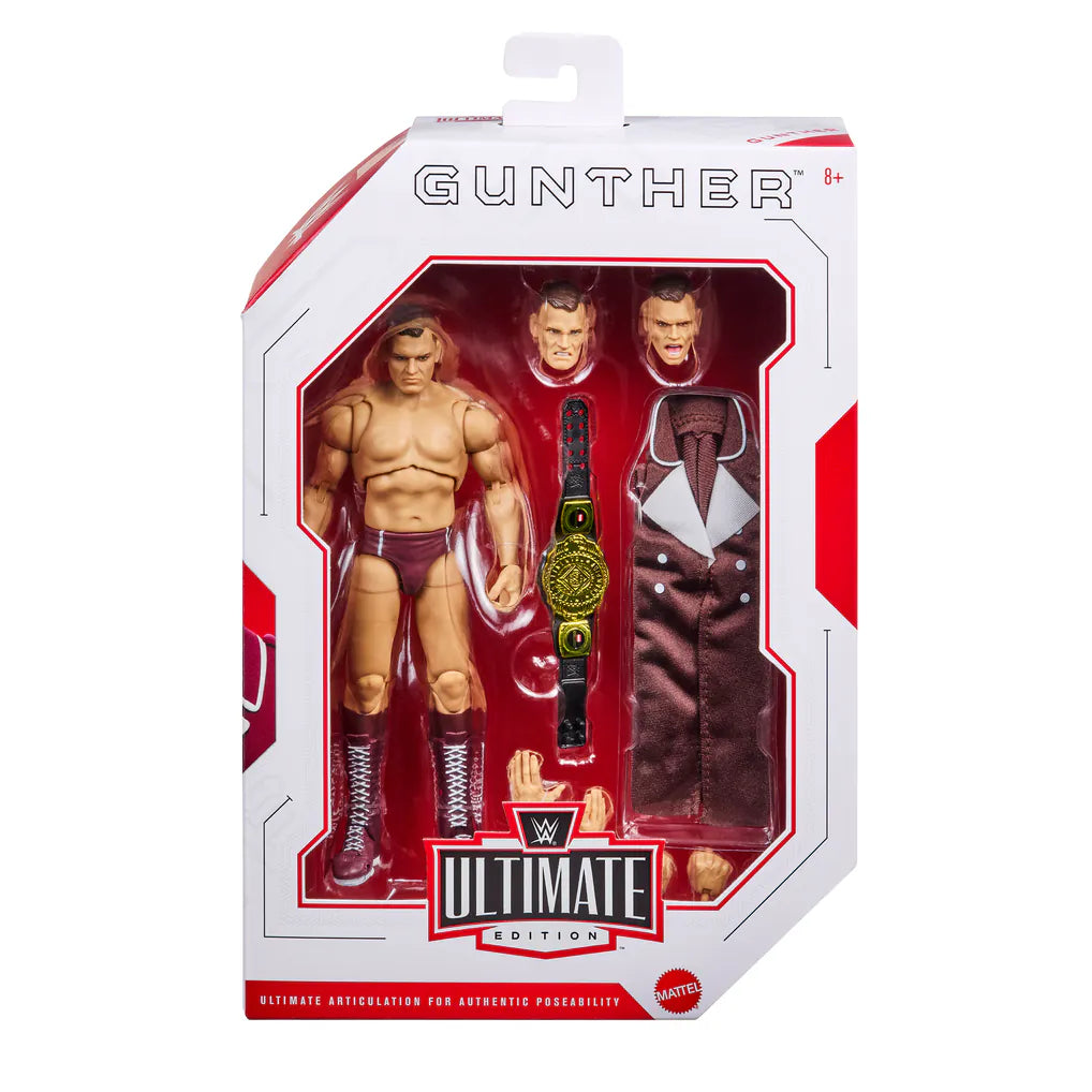Gunther Wrestling Ultimate Edition Greatest Hits Wave 3 Action Figure – 6 Inch Collectible
