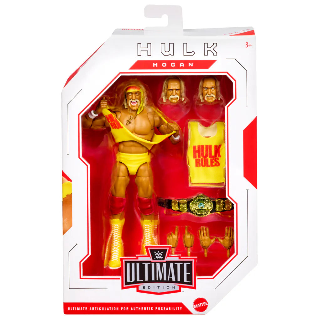 Hulk Hogan Wrestling Ultimate Edition Wave 30 Action Figure – 6 Inch Collectible