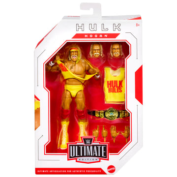 Hulk Hogan Wrestling Ultimate Edition Wave 30 Action Figure – 6 Inch Collectible
