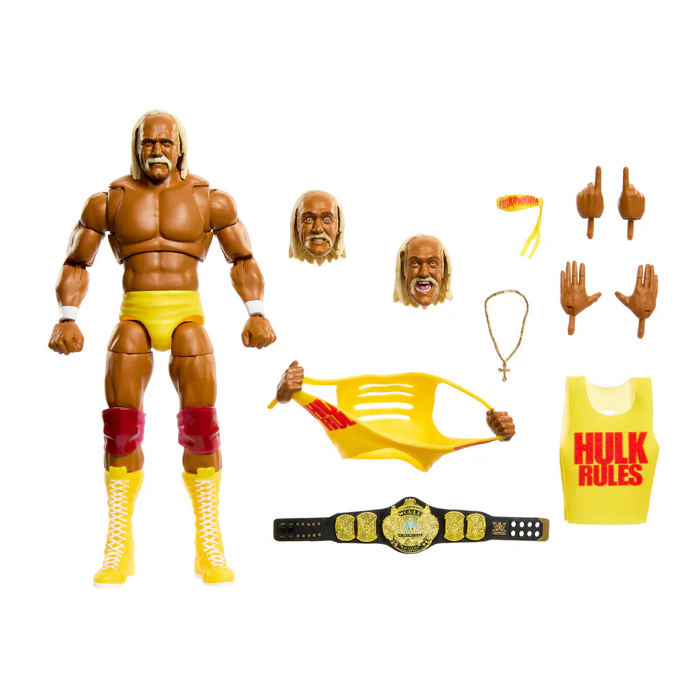 Hulk Hogan Wrestling Ultimate Edition Wave 30 Action Figure – 6 Inch Collectible