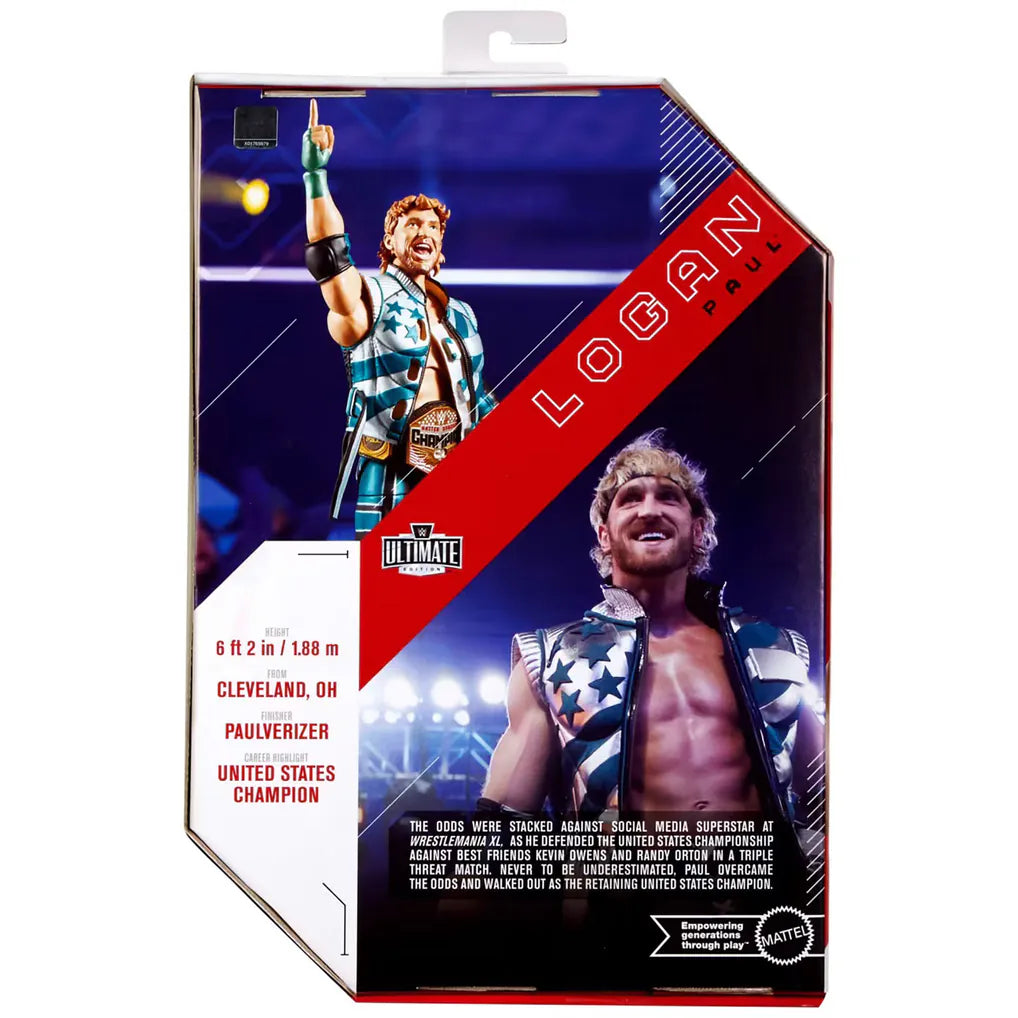 Logan Paul Wrestling Ultimate Edition Wave 27 Action Figure – 6.5 Inch Collectible