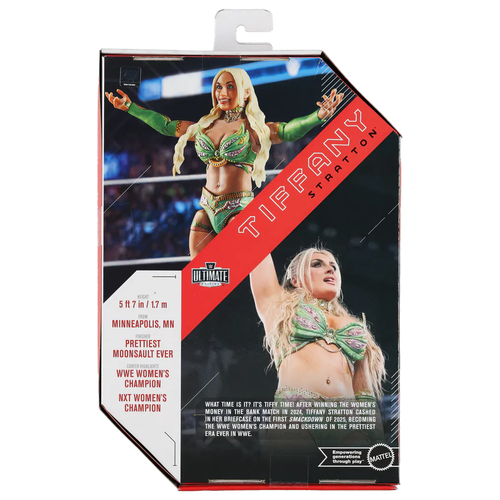 Tiffany Stratton Wrestling Ultimate Edition Wave 28 Action Figure – 6 Inch Collectible